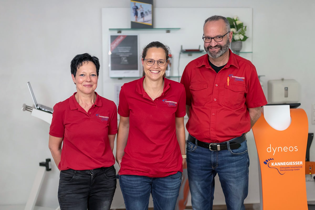 Das Familienunternehmen Kannegießer. Angelika und Karsten Kannegießer mit Tochter Stefanie Hopfe.